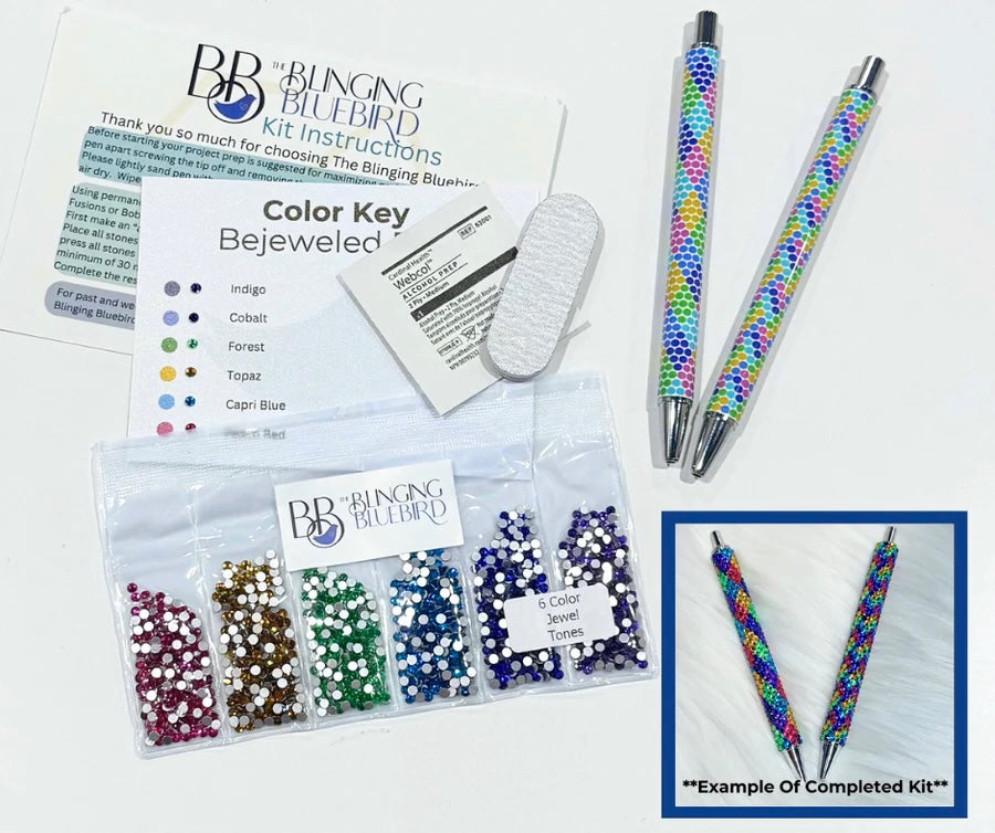 Bejewelled Sublimated Pen Kit