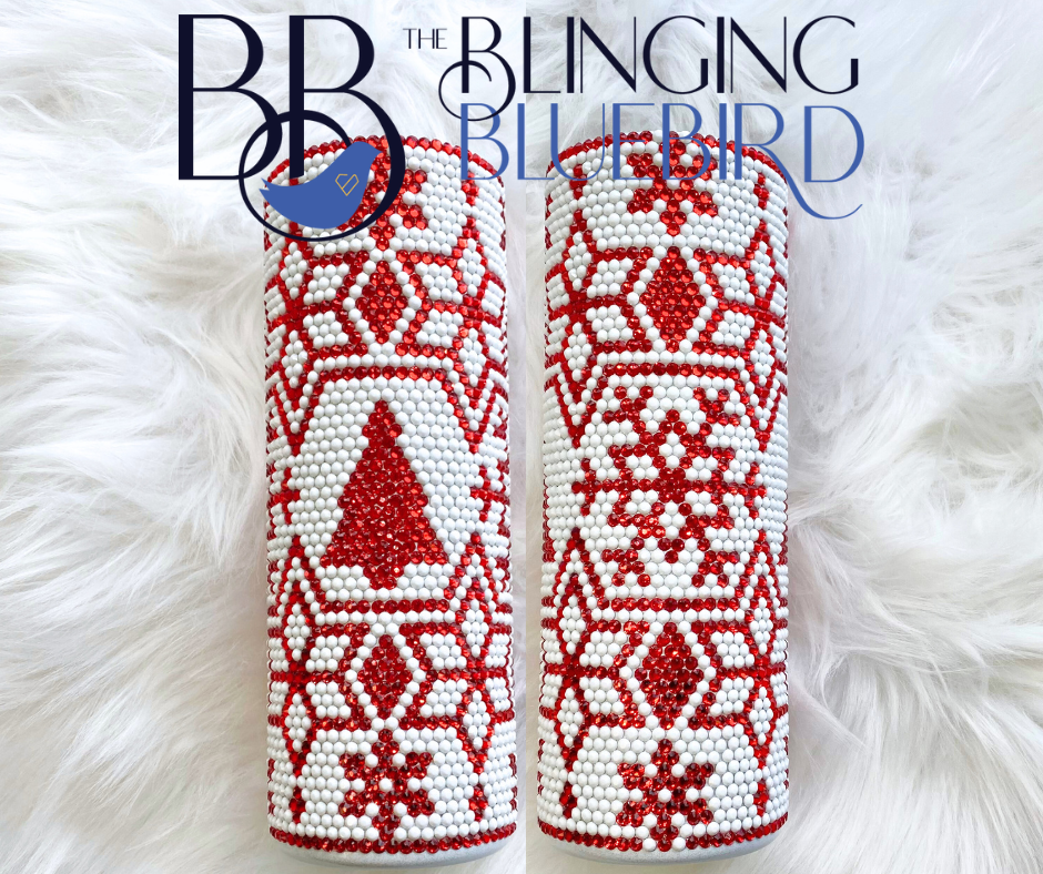 Winter Wonderland Pattern - SS16/20oz Straight Tumbler