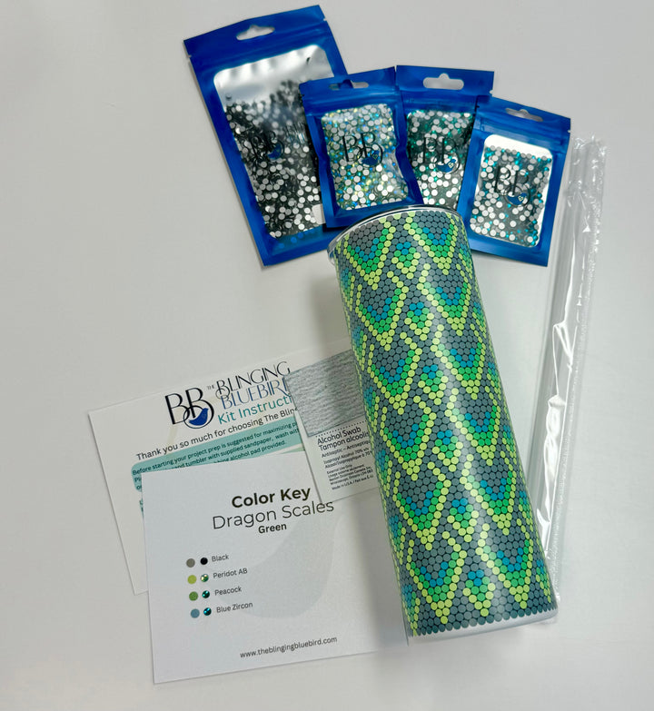 GREEN Dragon Scales Sublimated Kit