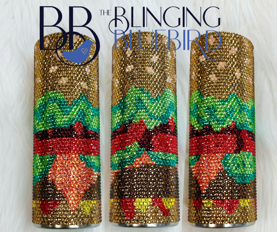 BBQ'd Burger Pattern - SS16/20oz Straight Tumbler
