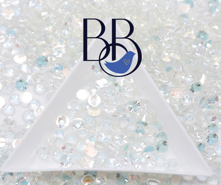 Blue Sea Salt Rhinestones