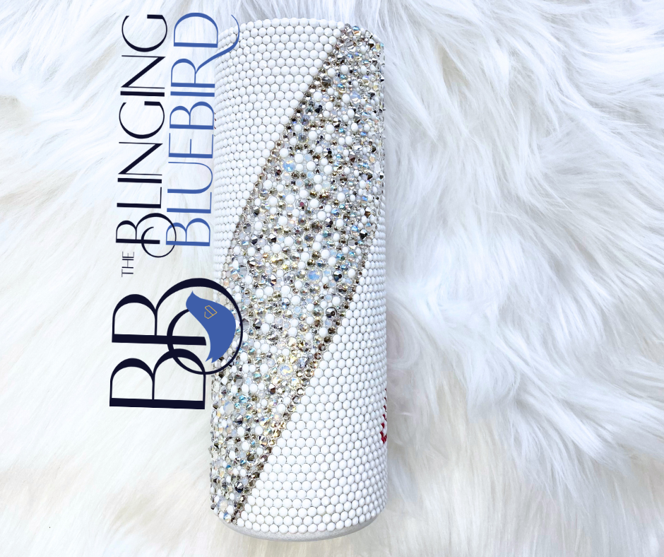 Bride To Be Pattern - SS16 Honeycomb + Scatter 20oz Straight Tumbler