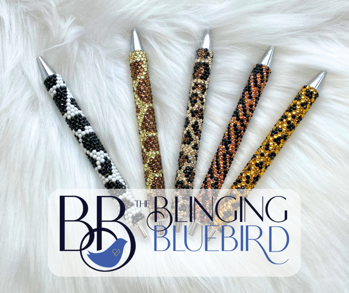 Cow On Safari Stainless Steel Pen Patterns