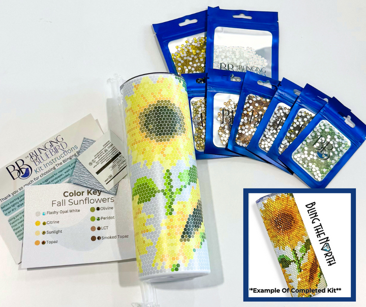 Fall Sunflowers Sublimated Kit