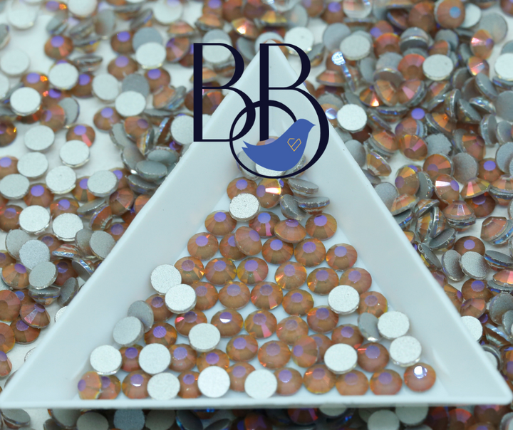Fantasy Mocha Mousse Rhinestones