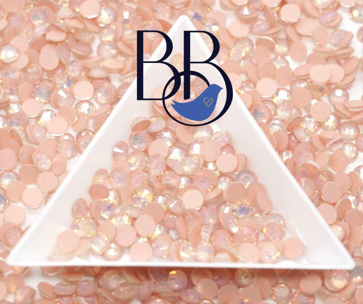 Flashy Opal Amber Rhinestones
