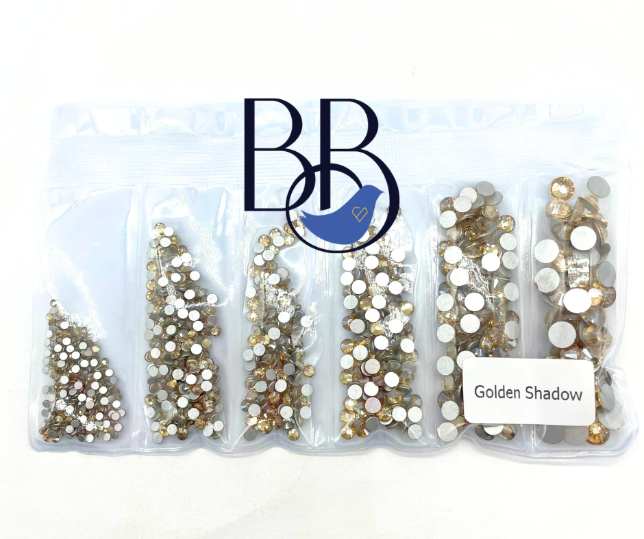 Golden Shadow / Champagne Rhinestones