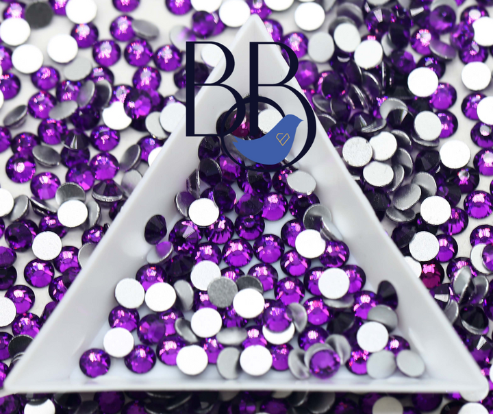 ** DISCONTINUED** Grape Rhinestones