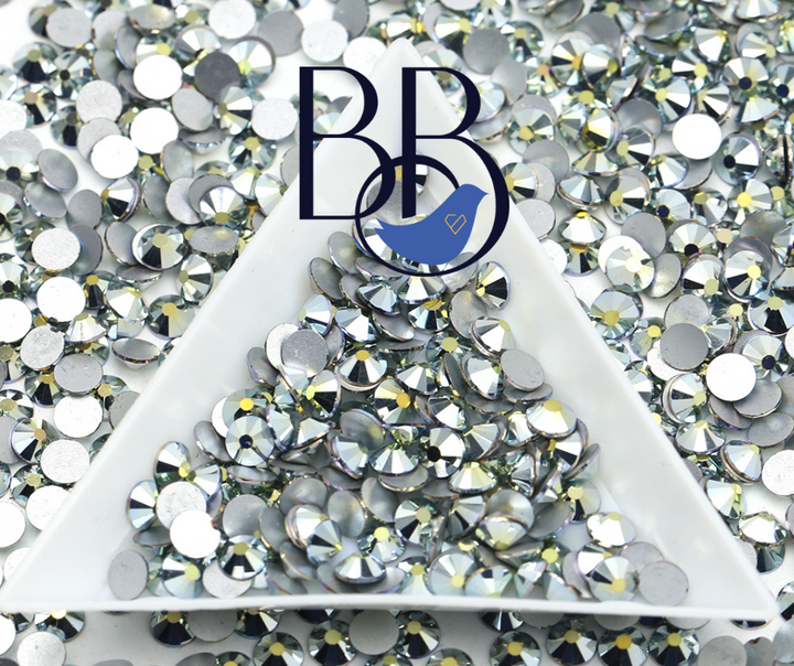 Green Hematite Rhinestones