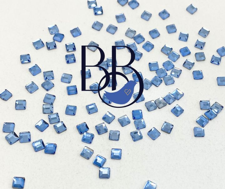 Light Sapphire Square 4mm