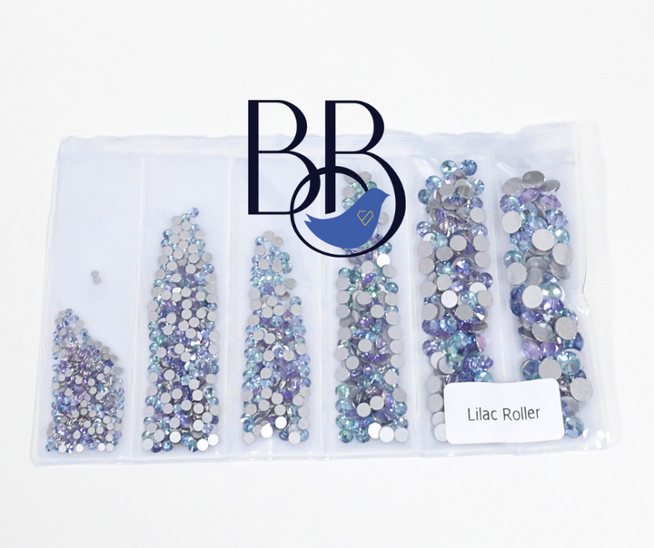 Lilac Roller Rhinestones