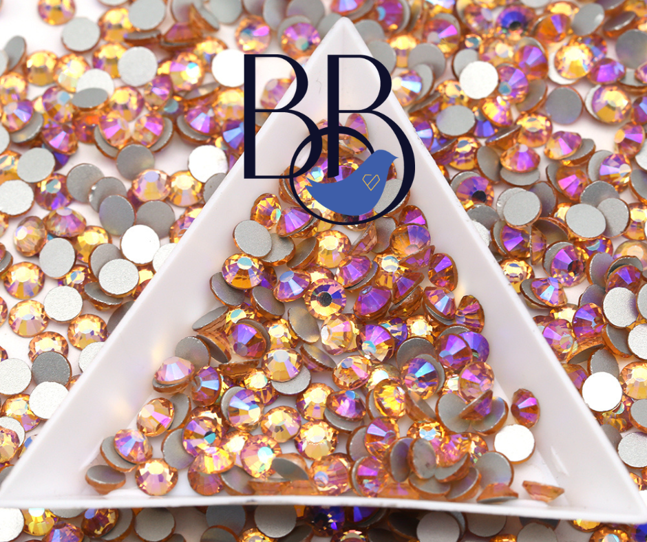 Light Peach AB Rhinestones – The Blinging Bluebird