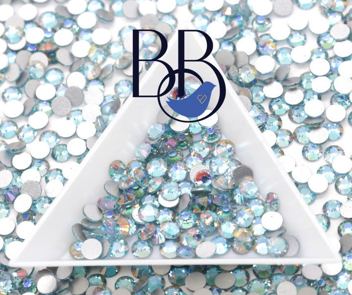 Mirage Aqua Rhinestones