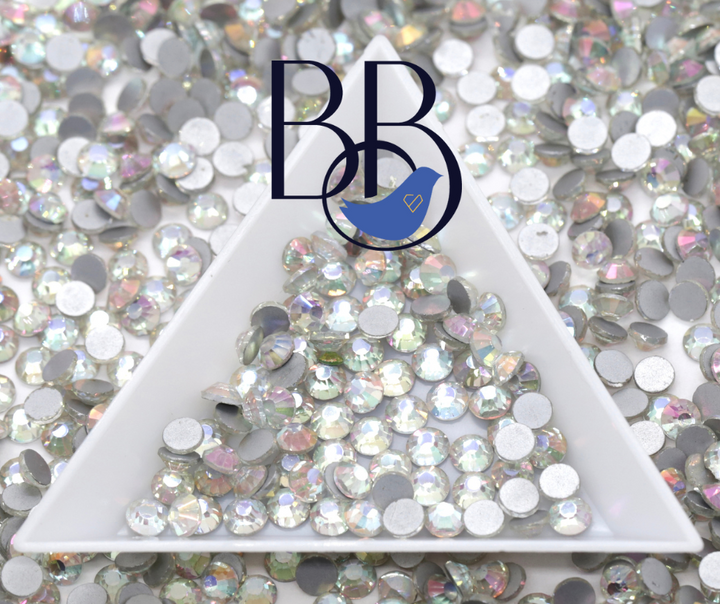 Mirage White Rhinestones