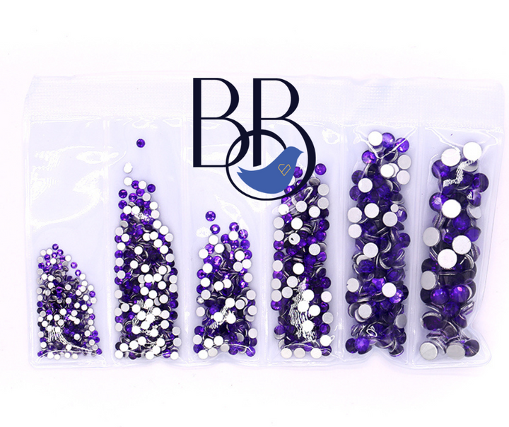 Indigo Rhinestones