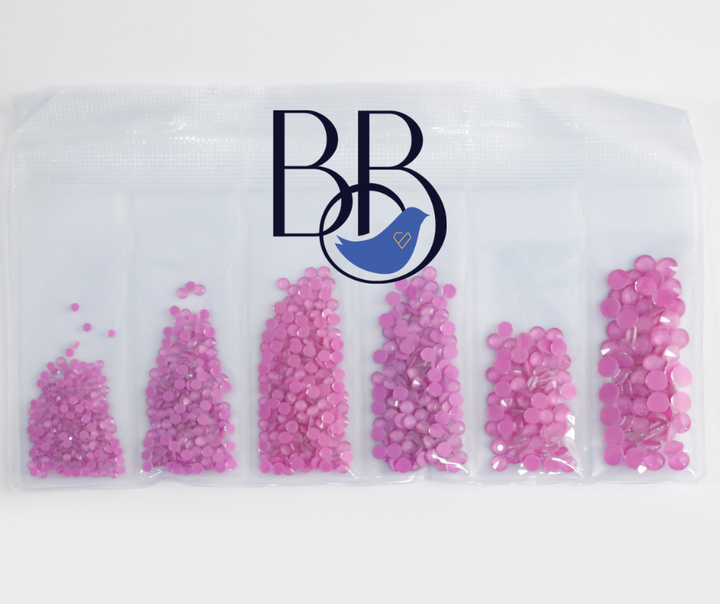 Neon Berry Rhinestones