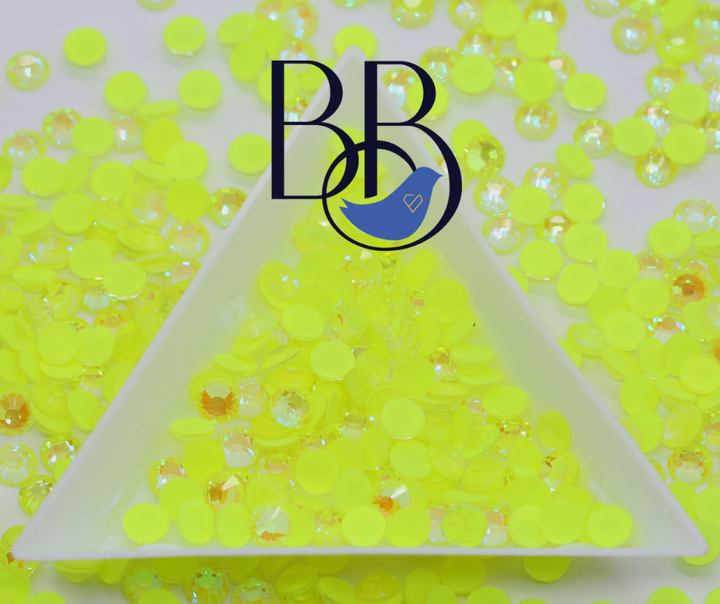 Neon Citrine AB Rhinestones