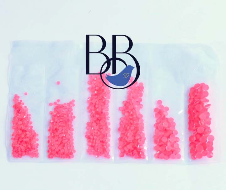 Neon Watermelon Rhinestones