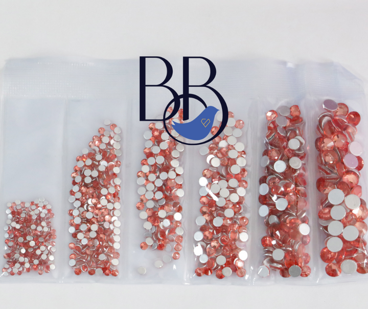 Padparadscha Rhinestones