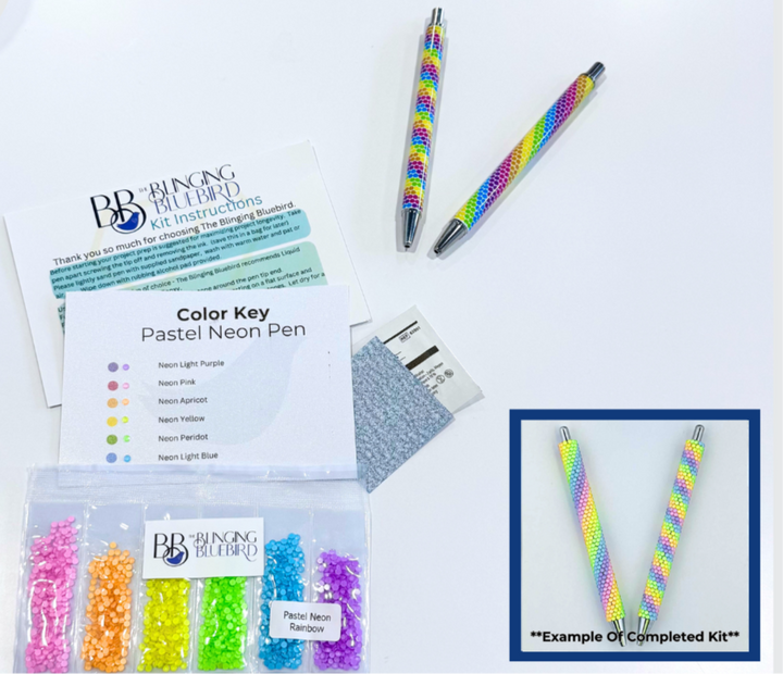 Pastel Unicorn Sublimated Pen Kit