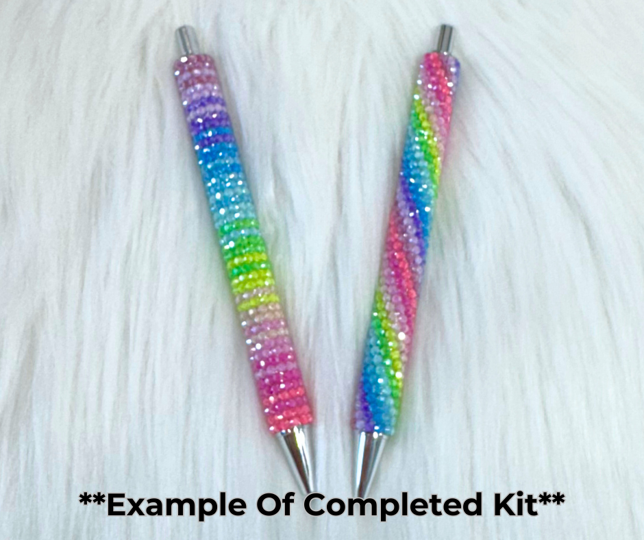 Pearl Mocha Stripe Sublimated Pen Kit