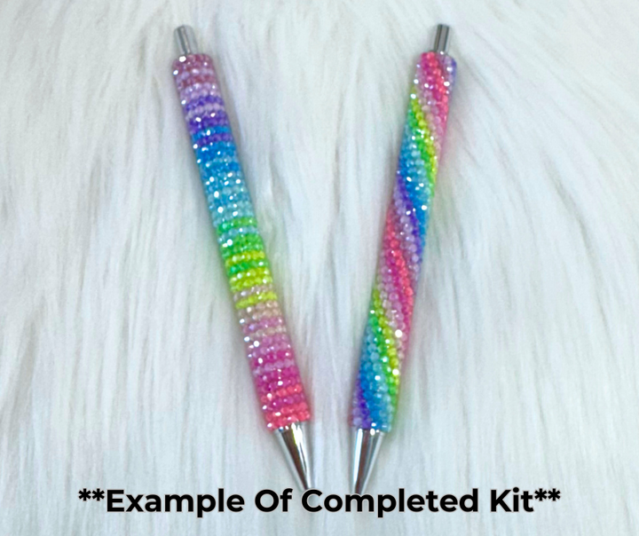 Pearl Mocha Stripe Sublimated Pen Kit