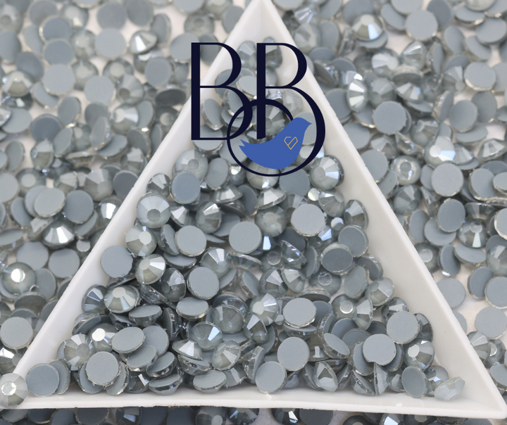 Pearl Mocha Black Diamond Rhinestones