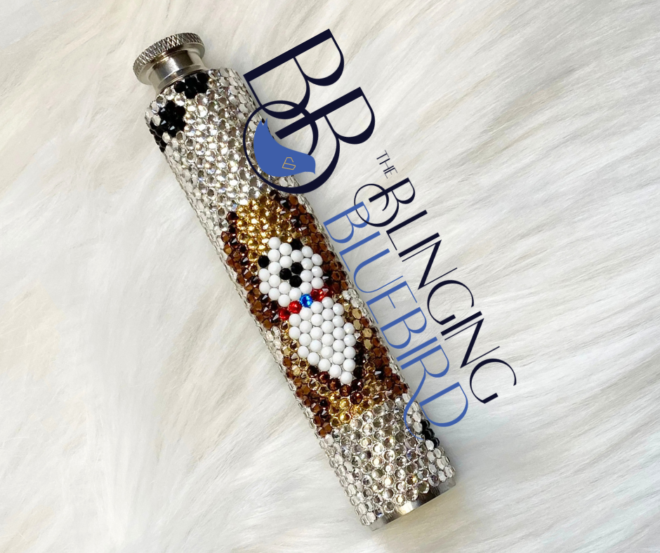 Puppy & Paws 2oz Flask