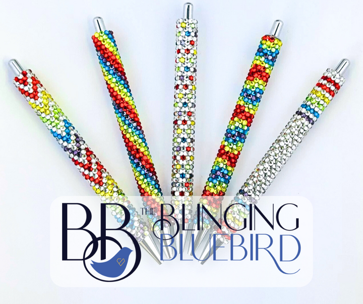 Classic Rainbow Multi-Pack Stainless Steel Pen Patterns
