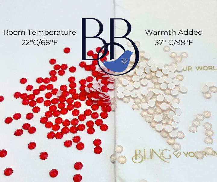 Siam Thermal Rhinestones