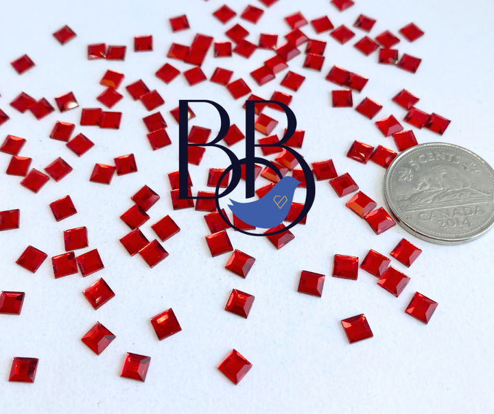 Light Siam Square 4mm