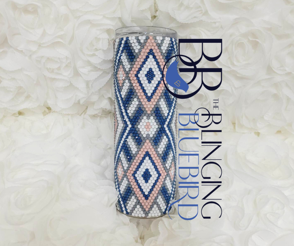 Summer Nights Breeze Pattern - SS16/20oz Straight Tumbler