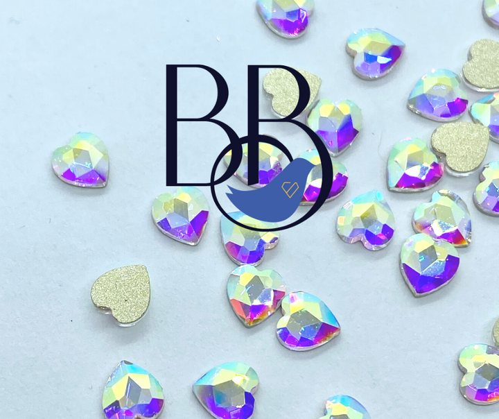 Crystal AB Hearts