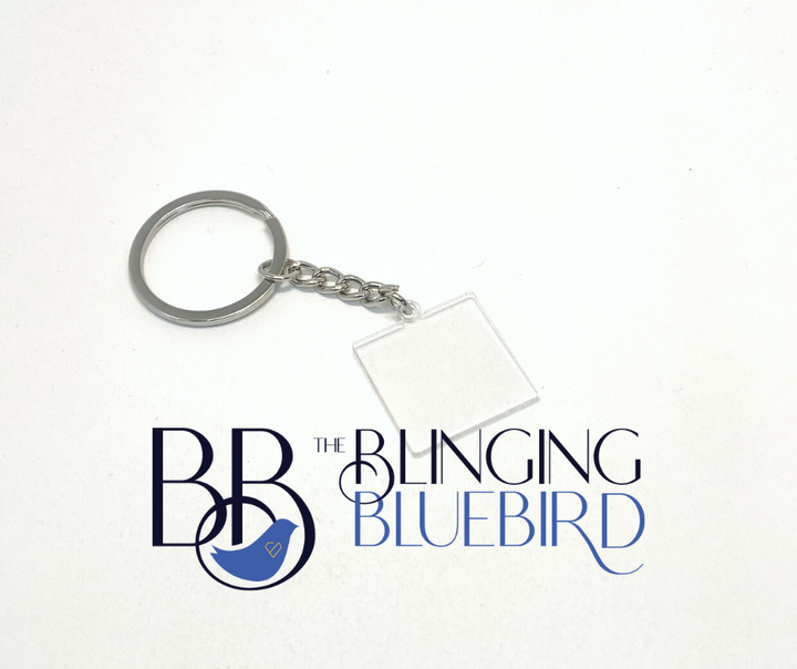 Acrylic Blank Keychain