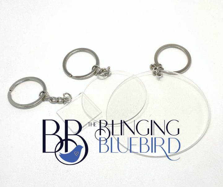 Acrylic Blank Keychain