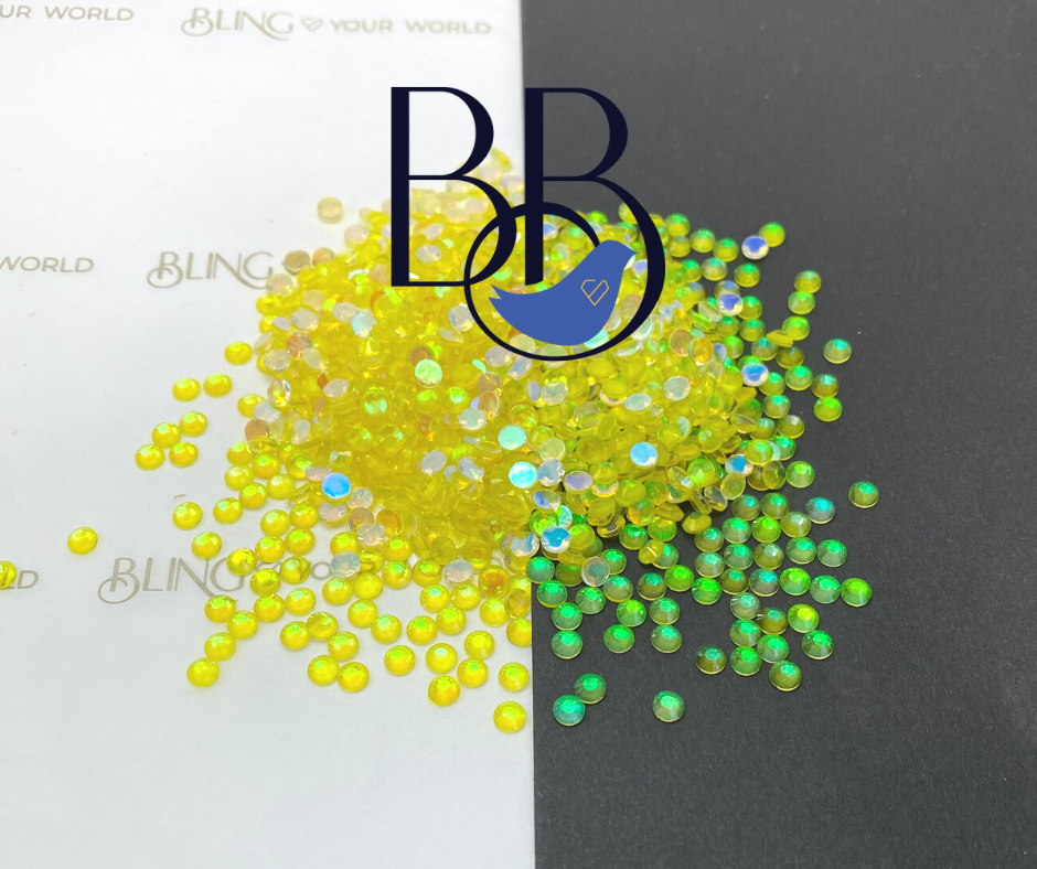 Aurora Citrine Rhinestones