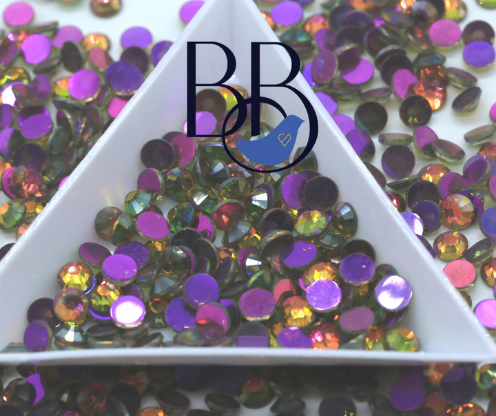 Aurora Flame Rhinestones