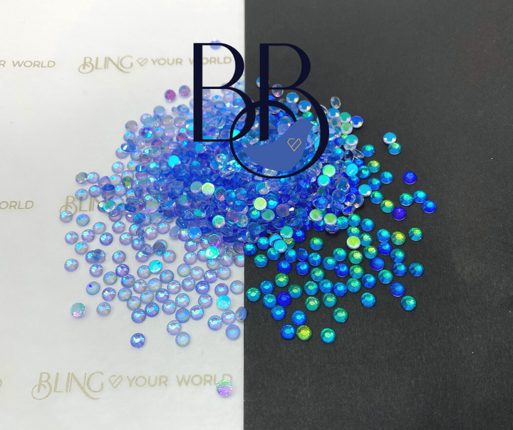 Aurora Light Sapphire Rhinestones