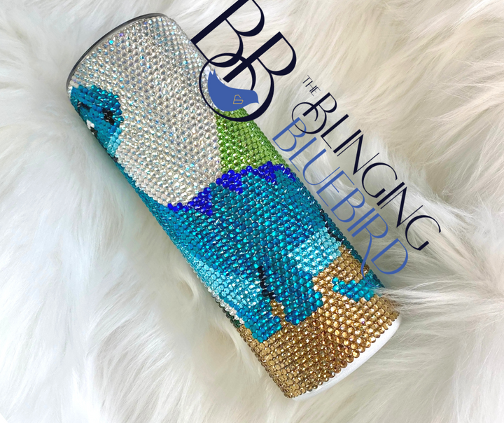 Betty The Brontosaurus Pattern - SS16/20oz Straight Tumbler