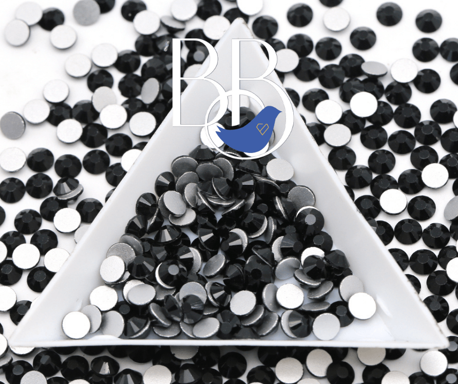 BULK Black Rhinestones