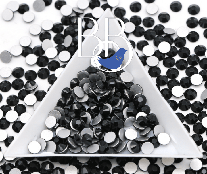 BULK Black Rhinestones