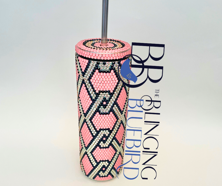 Chain Linked Pattern - SS16/20oz Straight Tumbler