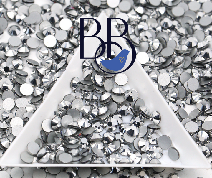 Crystal Labrador/ Silver Rhinestones