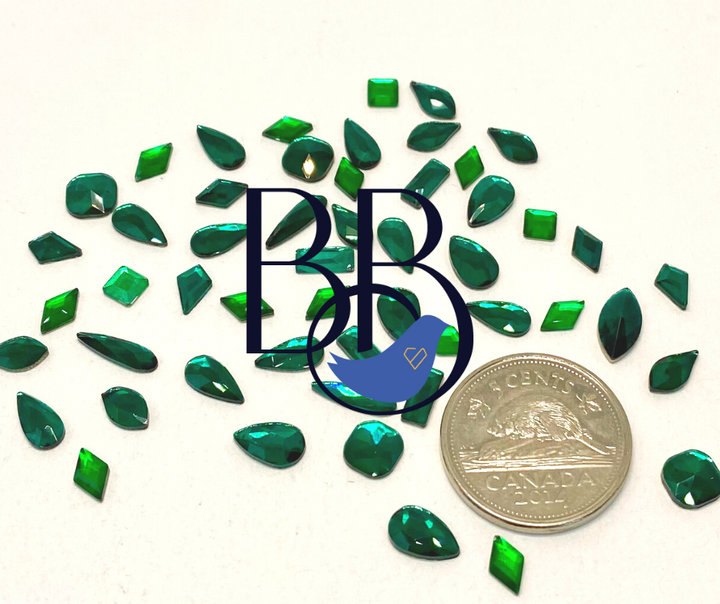 Emerald Assorted Shapes