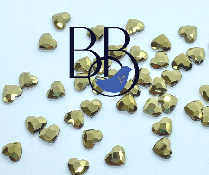 Crystal Aurum/ Gold Hearts