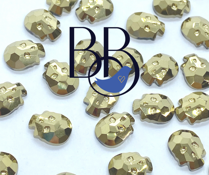 Crystal Aurum/Gold Skull