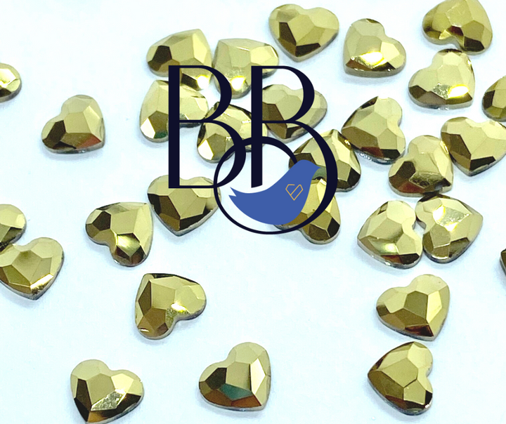 Crystal Aurum/ Gold Hearts