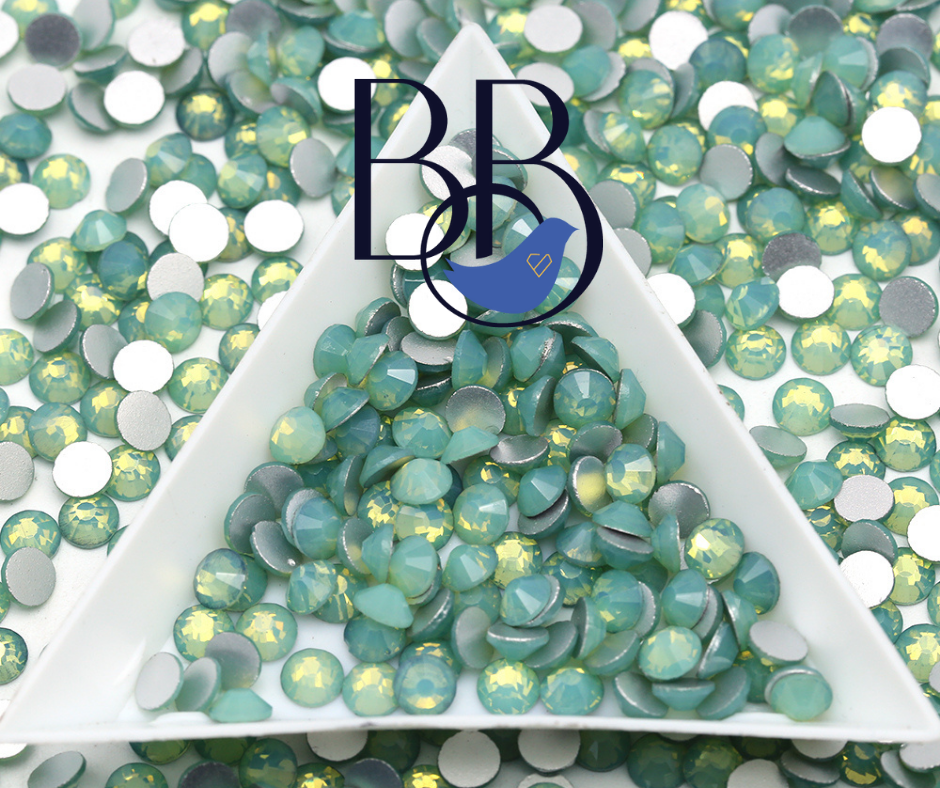 Green Opal Rhinestones
