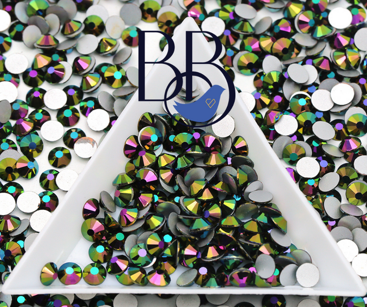 Green Symphony Rhinestones