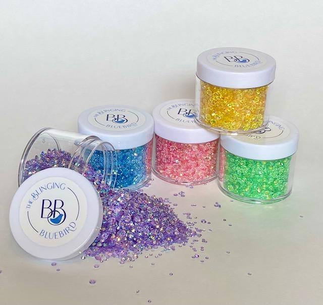 Jelly Transparent Collection - The Blinging Bluebird